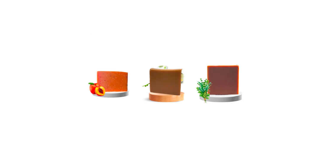 Monday Body Soap Special Peaches & Cream, Oatmeal Milk & Honey, Bended Knee