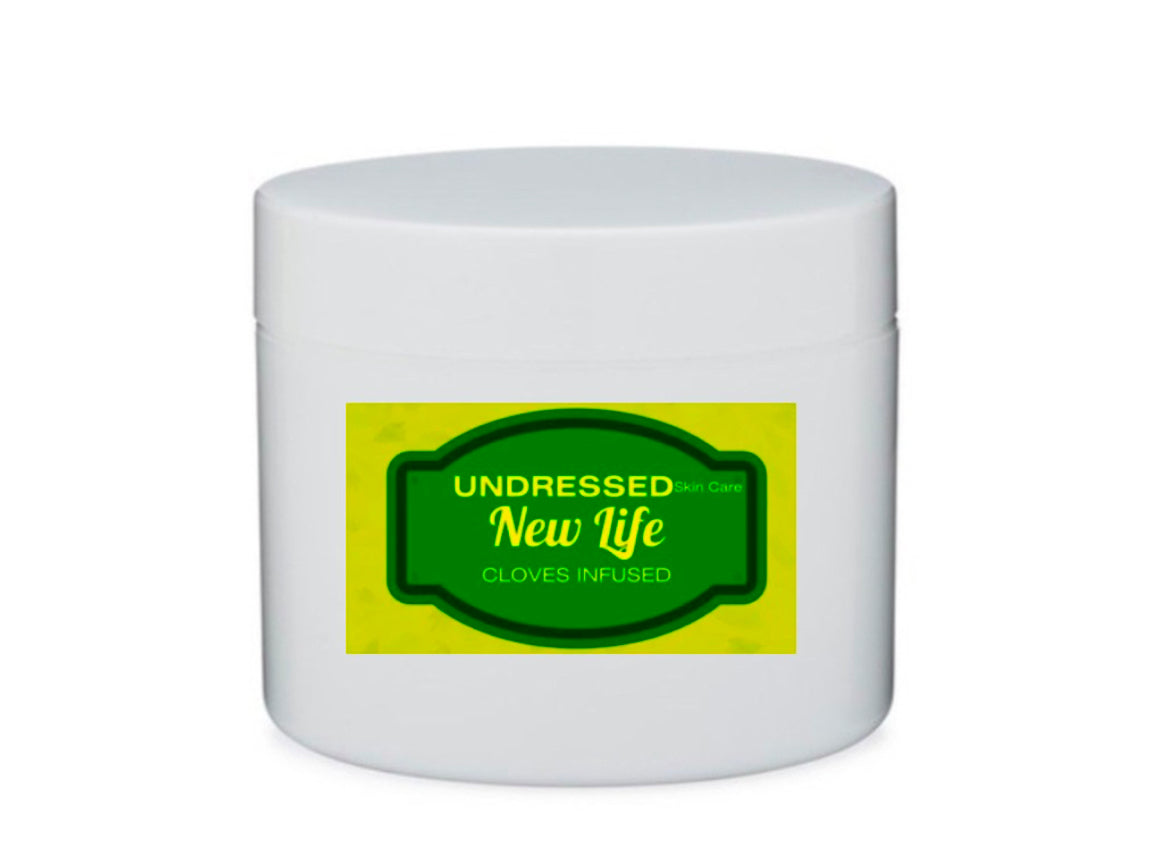 NEW LIFE Clove and Herbal Infused Shea Butter 4oz